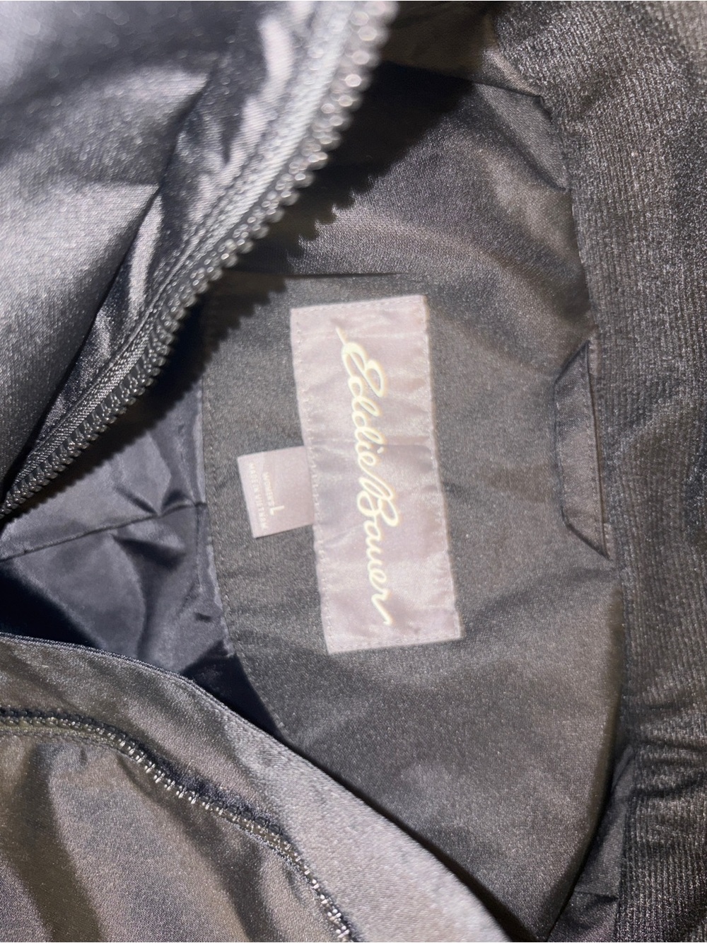 Eddie Bauer Black Girl on the Go Unlined Jacket - Picture 2 of 2
